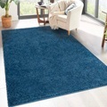 Carpet City Hochflor-Teppich »City Shaggy«, rechteckig, 30 mm Höhe, Teppich Einfarbig Uni, besonders flauschig-weich, ideal für Wohnzimmer & Schlafzimmer