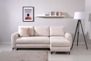 Home affaire Ecksofa »SEMPT Recamiere wahlweise links oder rechts montierbar, L-Form«, Schlafsofa, Bettkasten, B/T/H: 236/148/92 cm. Liegefläche 197/138 cm