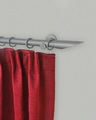 GARESA Gardinenstange »Niko«, 1 läufig-läufig, Fixmass, Fixlänge 120, 160, 200 cm, mit Ringe und Haken