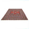 MorgenLand, morgenland Orientteppich »Perser - Nomadic - 294 x 194 cm - dunkelrot«, rechteckig, 10 mm Höhe, Wohnzimmer, Handgeknüpft, Einzelstück mit Zertifikat