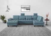 sit&more Wohnlandschaft, wahlweise mit Bettfunktion, Bettkasten, Sitztiefenverstellung