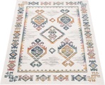 Paco Home Teppich »Harnuba 766«, rechteckig, Kurzflor, Motiv Rauten, ideal im Wohnzimmer & Schlafzimmer