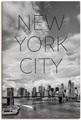 Artland Wandbild »NYC Brooklyn Bridge & Lower Manhattan«, New York, (1 St.), in vielen Grössen & Produktarten - Alubild / Outdoorbild für den Aussenbereich, Leinwandbild, Poster, Wandaufkleber / Wandtattoo auch für Badezimmer geeignet
