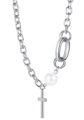 Firetti Kette mit Anhänger »Schmuck Geschenk, Kreuz«, zu Kleid, Shirt, Jeans, Sneaker! Anlass Geburtstag Weihnachten