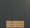 Drehtürenschrank ca. 225x210x58cm