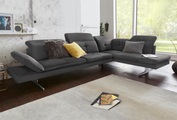 exxpo - sofa fashion Ecksofa, inkl. Kopf- bzw. Rückenverstellung und Armteilverstellung