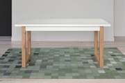 andas Esstisch »Drammen«, eckiger Esstisch, verstellbar Breite 160 bis 200 cm, Höhe 75 cm, weiss