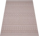Paco Home Teppich »Vermont 190«, rechteckig, Flachgewebe, modernes Design mit Rauten, gesteift, Outdoor geeignet