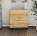 borchardt Möbel Schubkastenkommode »Vaasa«, Breite 76 cm, Glasoberboden