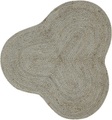 carpetfine Sisalteppich »Juteteppich Alia«, rechteckig, natürliches Pflanzenmaterial von Hand gewebt, Boho Style
