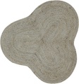 carpetfine Sisalteppich »Juteteppich Alia«, rechteckig, natürliches Pflanzenmaterial von Hand gewebt, Boho Style