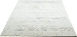 GINO FALCONE, Gino Falcone Teppich »Durlesti 4927«, rechteckig, Kurzflor, modernes Rauten Design, Boho, Wohnzimmer, Esszimmer