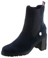 Tommy Hilfiger Chelseaboots »OUTDOOR HIGH HEEL BOOT«, mit Zierriegel