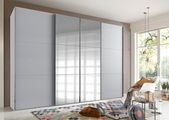 Fresh To Go Schwebetürenschrank »Level«, mit Synchronöffnung
