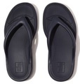 Fitflop, Fitflop Zehentrenner »RELIEFF RECOVERY TOE-POST SANDALS - TONAL RUBBER«, Keilabsatz, Sommerschuh, Schlappen mit Microwobbleboard