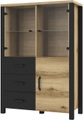Home affaire Vitrine »Olin«, Höhe 146 cm
