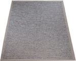 Paco Home Teppich »Quebec 135«, rechteckig, 4 mm Höhe, Flachgewebe, meliert, mit Bordüre, In- und Outdoor geeignet, Wohnzimmer