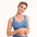 Anita - Clara Komfort BH ohne Bügel, für Damen, Blau, Größe 90/D