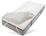 Hanse by RIBECO, Hanse by RIBECO Topper »Paul«, (1 St.), Mit hochwertigem und kuscheligem Jacquard Bezug