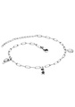 Julie Julsen Fusskette mit Anhänger »ANKLET, FLIP-SUNGLASS-SUN, JJAC29213G, JJAC29213S«
