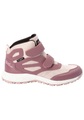 Jack Wolfskin Wasserdichte Wanderschuhe Kinder Woodland Texapore Mid VC Kids 35 ash mauve ash mauve