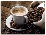 Artland Wandbild »Heisser Kaffee - dampfender Kaffee«