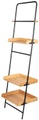 Wenko - Standregal Loft, Wohnregal, Badezimmerregal aus Bambus