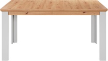 Home affaire Esstisch »Herzwill«, eckiger Esstisch, Breite 160 cm, Höhe 78 cm, Tiefe 90 cm, Grau/Matt