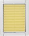 sunlines Plissee »One Size Style Crepe«, blickdicht, ohne Bohren, verspannt, Zubehörfarbe grau, zum Klemmen