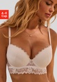 Vivance Push-up-BH, aus Jacquardspitze in leichter Longform, sexy Dessous