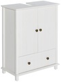Home affaire Waschbeckenunterschrank »Vili«, Badezimmerschrank, Unterschrank, Badunterschrank, Breite 60 cm, Massivholz