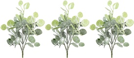 Creativ green Winterliche Kunstpflanze »Weihnachtsdeko«, (3 St.), Zweige mit künstlichem Schnee bedeckt, 3er-Set