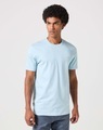 T-shirts Sign Off Tee Herren Hellblau S