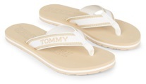 Tommy Hilfiger Zehentrenner »HILFIGER BEACH SANDAL«