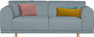 andas 2-Sitzer »Maroon«, in skandinavischem Design, mit losen Kissen