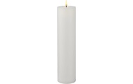 Sirius - LED-Kerze Sille 7.5 cm x 30 cm, Weiss
