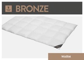 SPESSARTTRAUM Daunenbettdecke »Bronze«, warm, Füllung 90% Daunen, 10% Federn, Bezug 100% Baumwolle, (1 St.), hergestellt in Deutschland, allergikerfreundlich