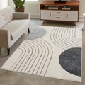 Carpet City Teppich »BONITO 7170«, rechteckig, Flachflor, Hochtief-Muster/ 3D-Effekt