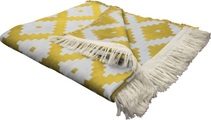 Adam Elements - ADAM - Tagesdecke Maroccan Shiraz, 145 x 200 cm, Gelb / Beige