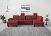 sit&more Wohnlandschaft, wahlweise mit Bettfunktion, Bettkasten, Sitztiefenverstellung