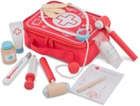 New Classic Toys, New Classic Toys Spiel-Set ARZTTASCHE 14-teilig in rot