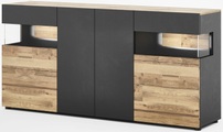 COTTA Sideboard »Luciano«, Schwebeoptik durch Sockelfuss