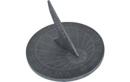 Standuhr »Design Sonnenuhr rund«
