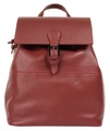 CLUTY, Cluty Cityrucksack, echt Leder, Made in Italy