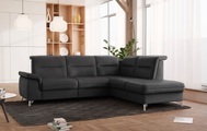SCHÖNER WOHNEN LAMINAT Ecksofa, wahlweise mit motorischer Relaxfunktion