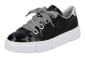 Rieker Sneaker, mit trendigen Schnürsenkeln