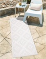 Carpet City Teppich »Santorini«, rechteckig, 5 mm Höhe, 3D-Effekt, für Wohnzimmer, Flur, Küche, Wintergarten, Balkon, Wetterfest & UV-beständig