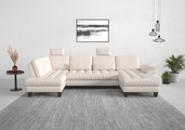sit&more Wohnlandschaft, wahlweise mit Bettfunktion, Bettkasten, Sitztiefenverstellung