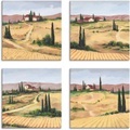 Artland Leinwandbild »Die toskanische Landschaften«