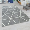 Paco Home Teppich »Stella 401«, rechteckig, 12 mm Höhe, Kurzflor, modernes Design, intensive Farbbrillianz, ideal im Wohnzimmer & Schlafzimmer